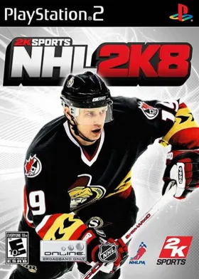 NHL 2K8 box cover front